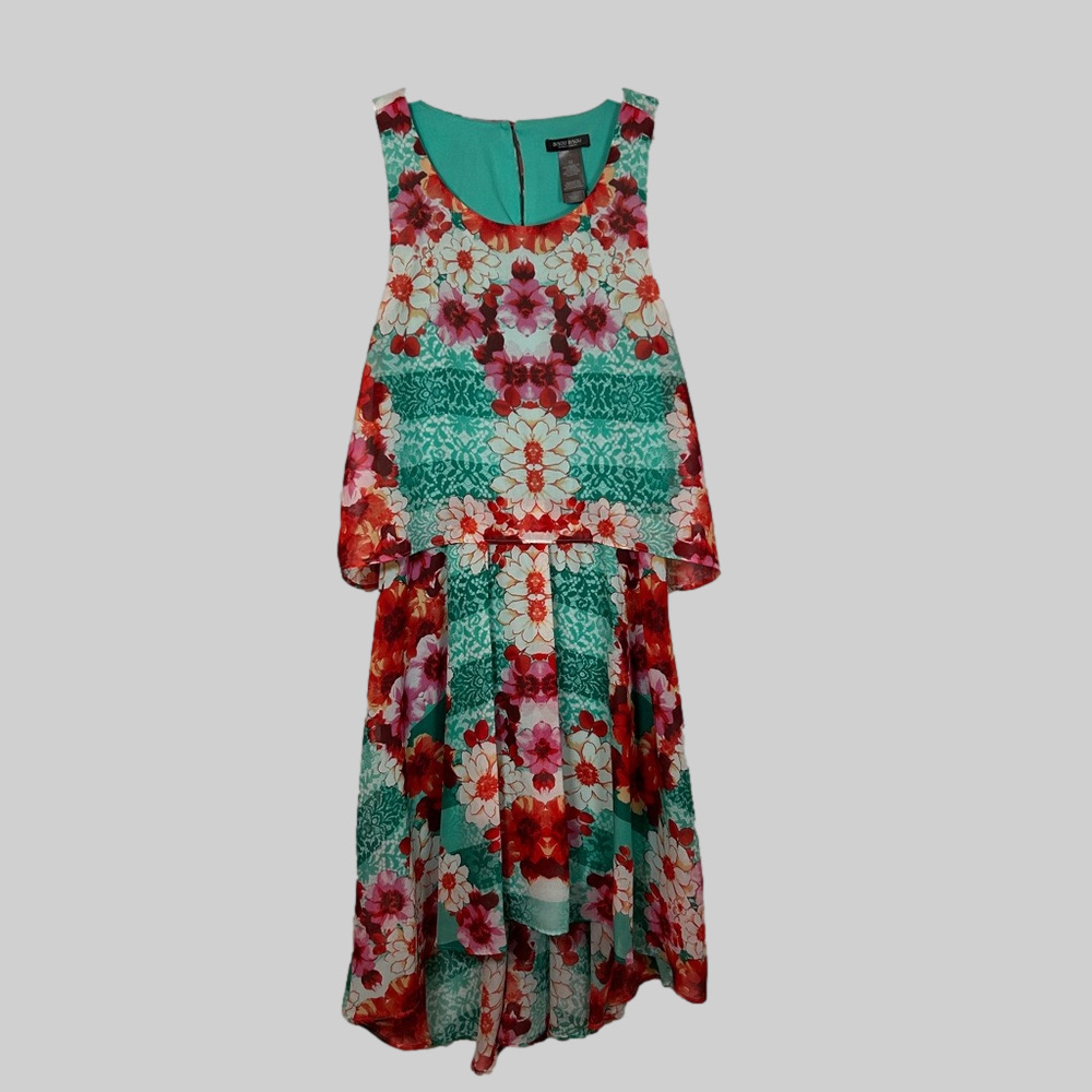 Bisou Bisou Floral Sleeveless Dress 12